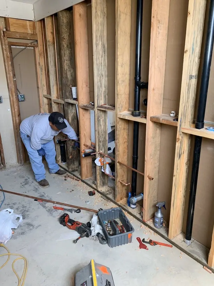 Commercial rough-in plumbing for Trenchless Sewer Repair in Wildwood